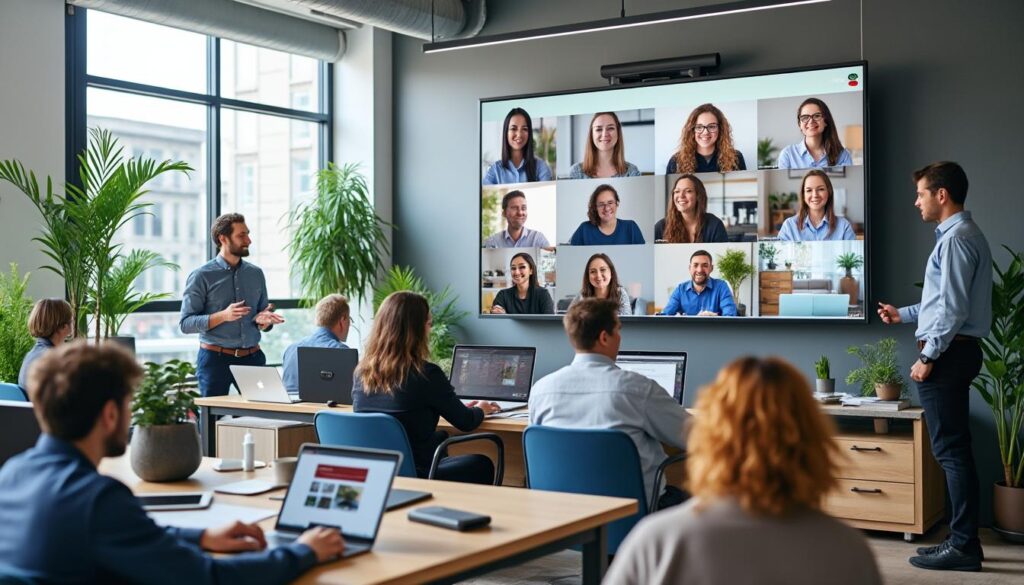 découvrez comment réussir le retour hybride au bureau avec notre guide sur les enjeux et bonnes pratiques du back to workplace pour un environnement de travail flexible et productif.