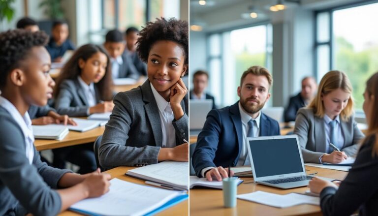 explorez les différences entre la formation continue et la formation initiale pour choisir la voie qui correspond le mieux à vos objectifs professionnels et personnels.