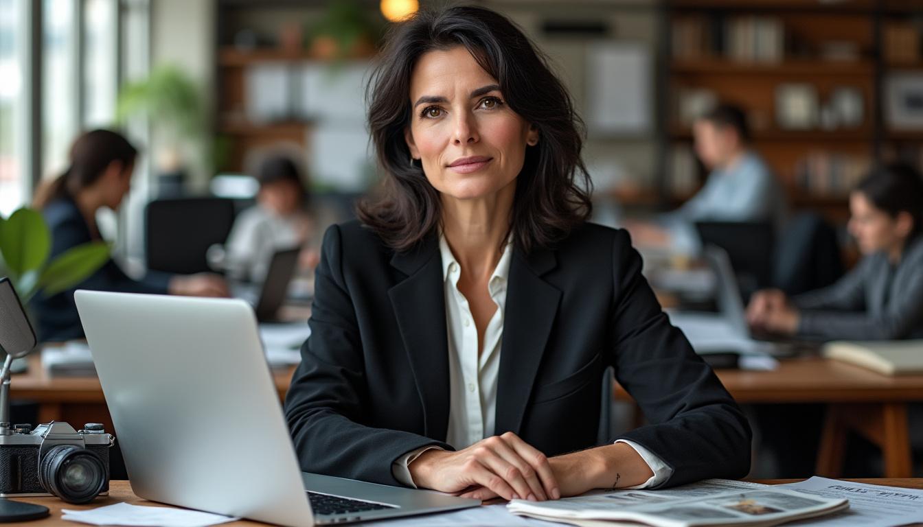 Patricia Allémonière : portrait d’une journaliste d’exception et ses engagements